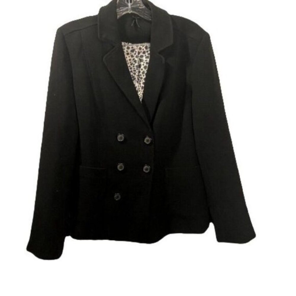 Lapis Women's Suit Jacket Notch‎ Collar Medium